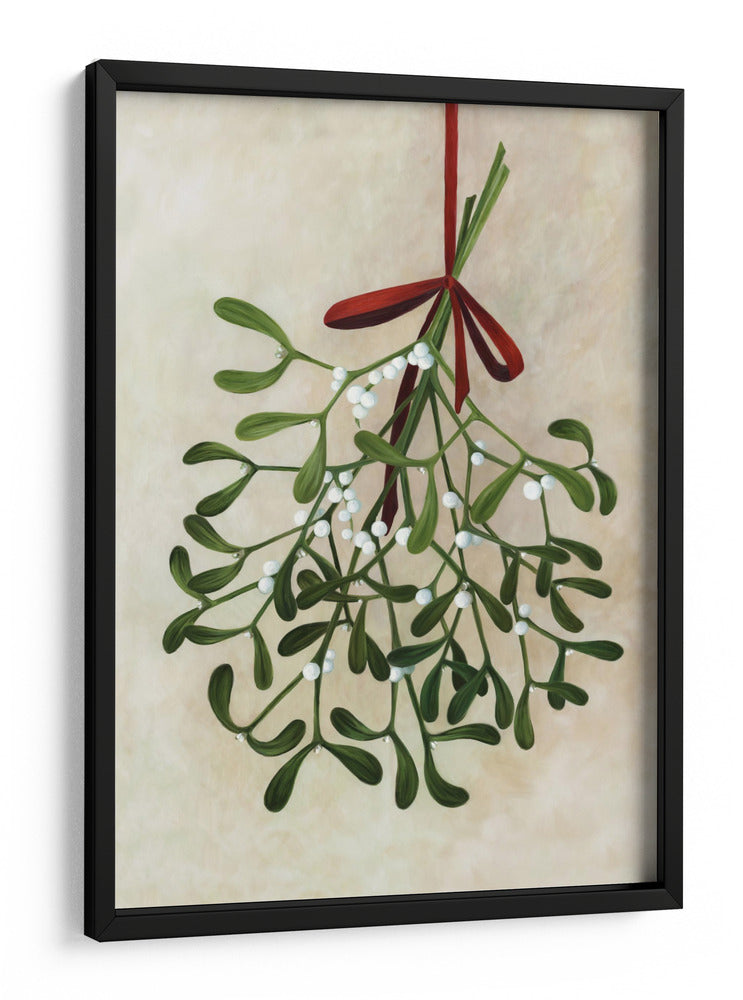 Ramo de muérdago con lazo - Rosana Laiz Blursbyai | Cuadro decorativo de Canvas Lab