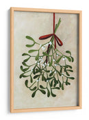 Ramo de muérdago con lazo - Rosana Laiz Blursbyai | Cuadro decorativo de Canvas Lab