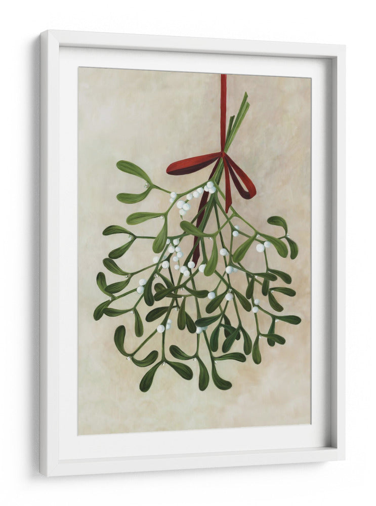 Ramo de muérdago con lazo - Rosana Laiz Blursbyai | Cuadro decorativo de Canvas Lab