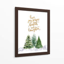 Árboles de Navidad con deseos navideños - Rosana Laiz Blursbyai | Cuadro decorativo de Canvas Lab