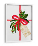 Regalo de acuarela con etiqueta de feliz y brillante - Rosana Laiz Blursbyai | Cuadro decorativo de Canvas Lab