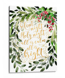 Noche de paz ramo de acuarela - Rosana Laiz Blursbyai | Cuadro decorativo de Canvas Lab