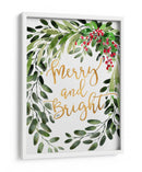 Ramo en cascada floral alegre y brillante - Rosana Laiz Blursbyai | Cuadro decorativo de Canvas Lab