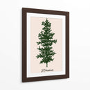 Oh Tannenbaum (verde) - Kubistika | Cuadro decorativo de Canvas Lab