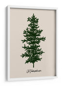 Oh Tannenbaum (verde) - Kubistika | Cuadro decorativo de Canvas Lab