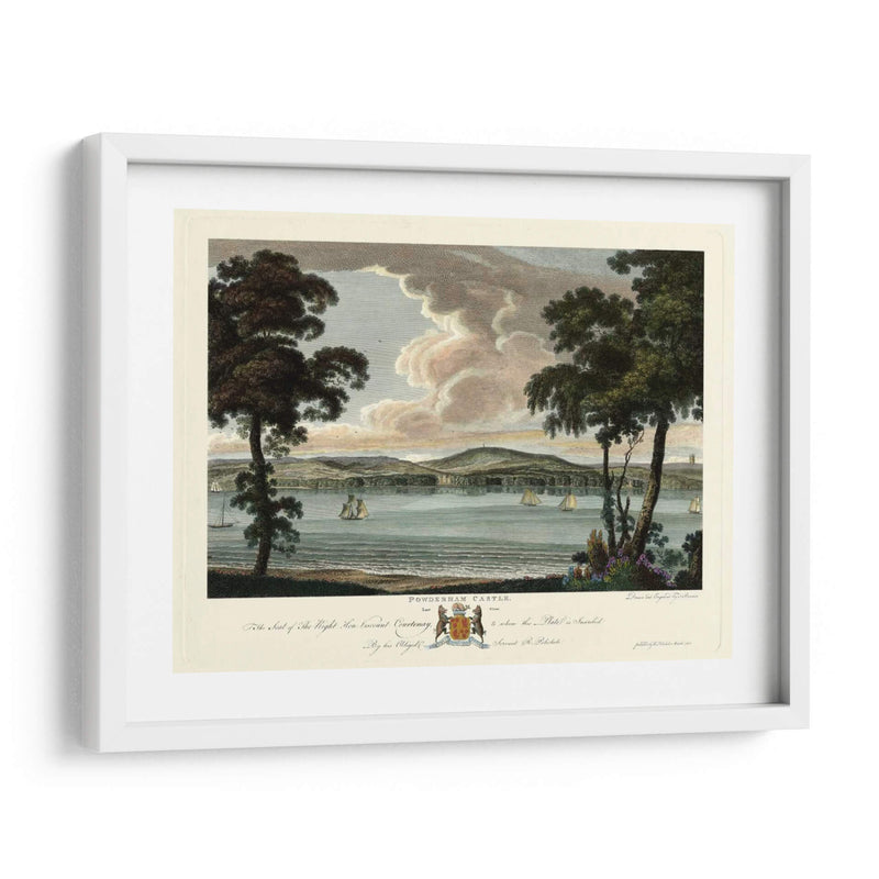 Castillo De Powderham - Richard Polwhele | Cuadro decorativo de Canvas Lab