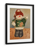 Muñeco de Nieve Junior - Angeles M. Pomata | Cuadro decorativo de Canvas Lab