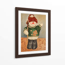 Muñeco de Nieve Junior - Angeles M. Pomata | Cuadro decorativo de Canvas Lab