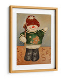 Muñeco de Nieve Junior - Angeles M. Pomata | Cuadro decorativo de Canvas Lab