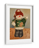 Muñeco de Nieve Junior - Angeles M. Pomata | Cuadro decorativo de Canvas Lab