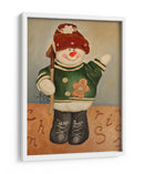 Muñeco de Nieve Junior - Angeles M. Pomata | Cuadro decorativo de Canvas Lab
