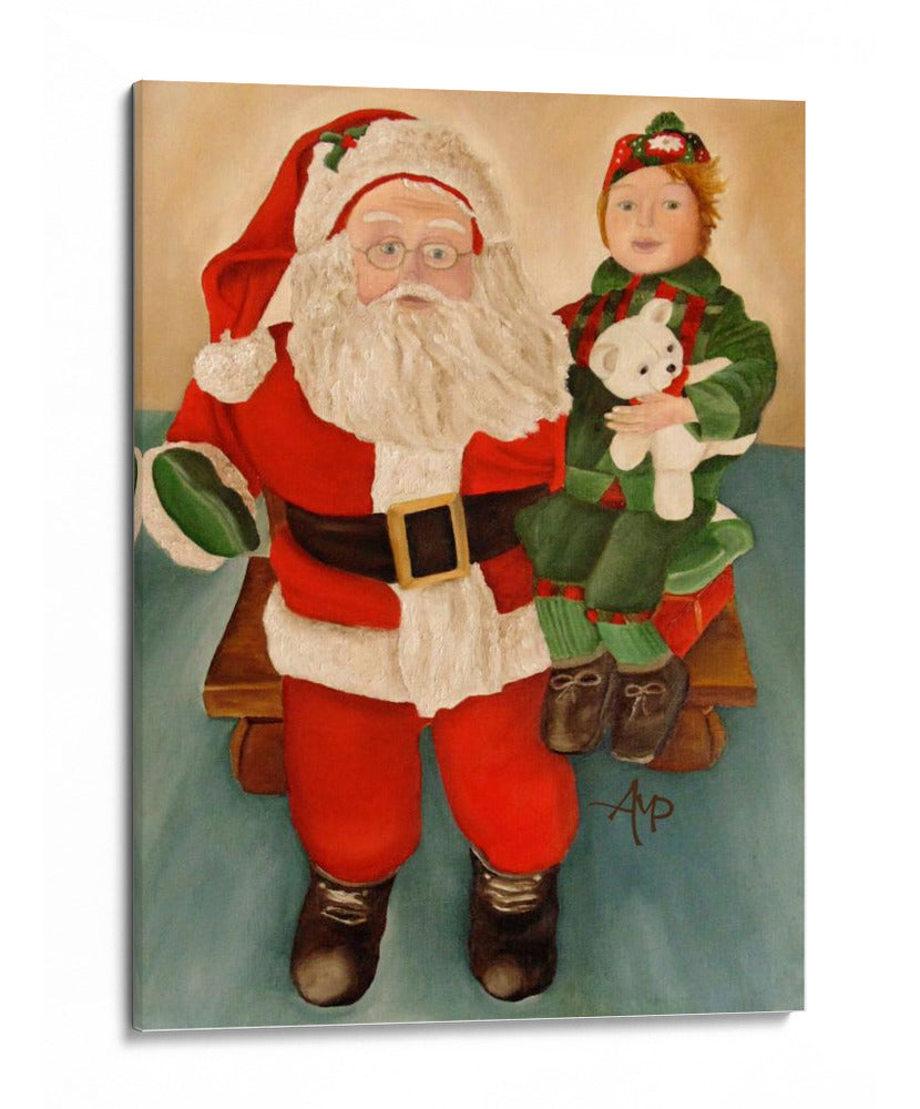 Pregúntale a Santa - Angeles M. Pomata | Cuadro decorativo de Canvas Lab