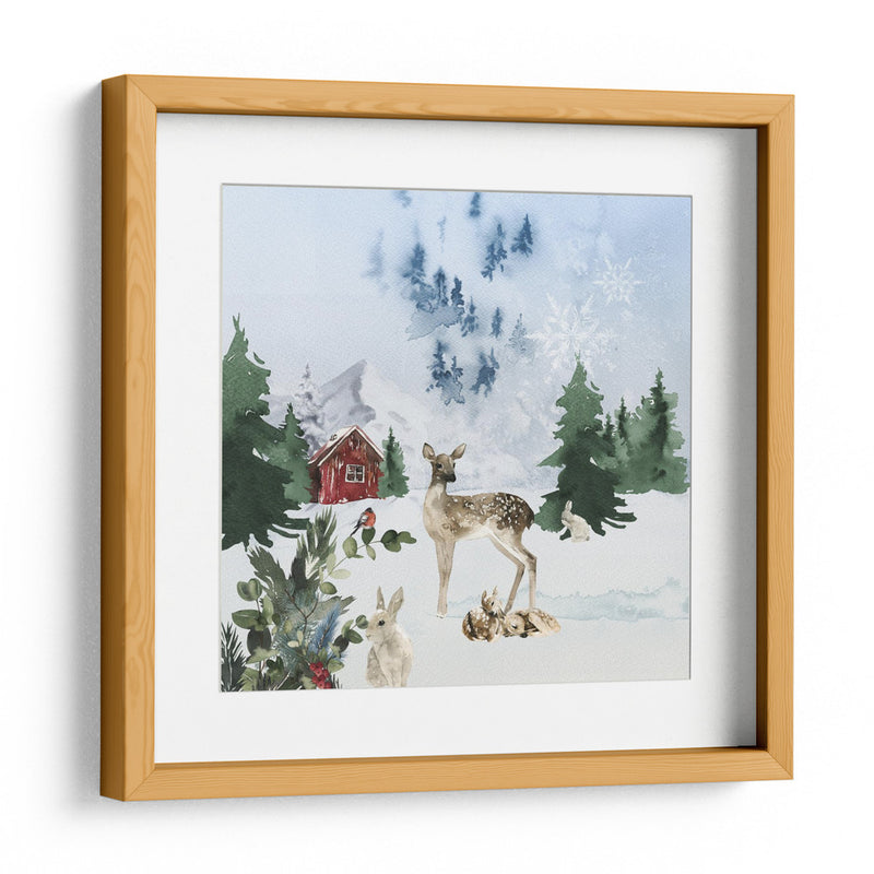 Cuento invernal del bosque - Emel Tunaboylu | Cuadro decorativo de Canvas Lab