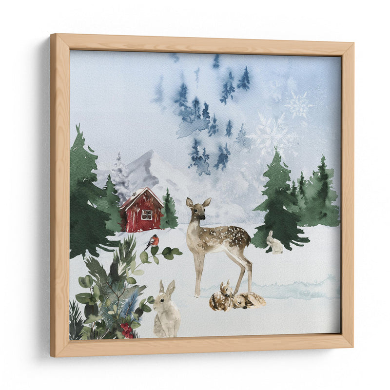 Cuento invernal del bosque - Emel Tunaboylu | Cuadro decorativo de Canvas Lab