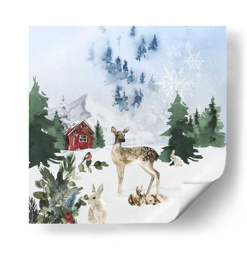 Cuento invernal del bosque - Emel Tunaboylu | Cuadro decorativo de Canvas Lab