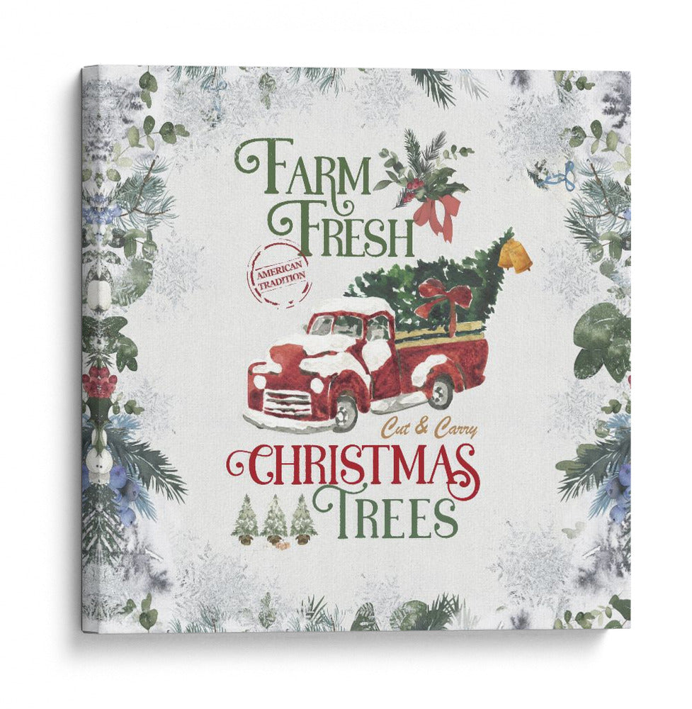 Camioneta de Granja Festiva - Emel Tunaboylu | Cuadro decorativo de Canvas Lab