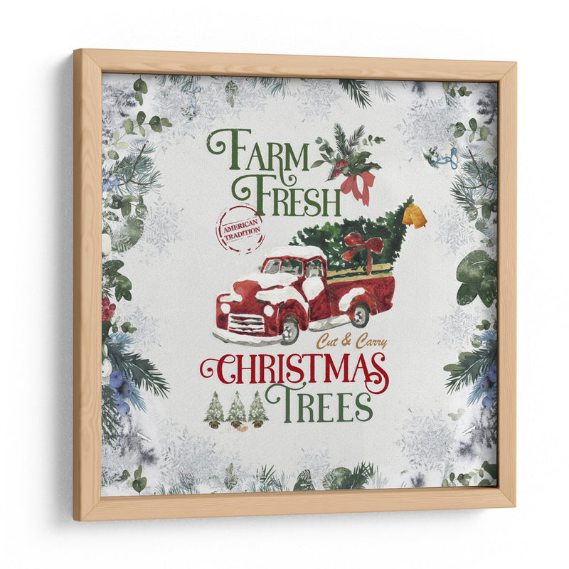 Camioneta de Granja Festiva - Emel Tunaboylu | Cuadro decorativo de Canvas Lab