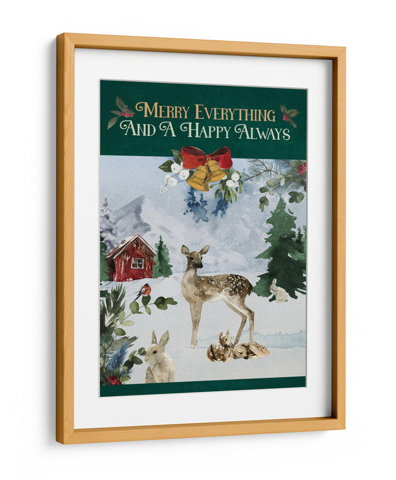 Feliz Escena del Bosque - Emel Tunaboylu | Cuadro decorativo de Canvas Lab