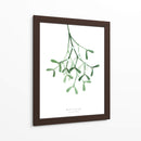 Muérdago de acuarela - Rosana Laiz Blursbyai | Cuadro decorativo de Canvas Lab