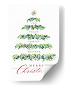 Árbol de Navidad con deseos - Rosana Laiz Blursbyai | Cuadro decorativo de Canvas Lab