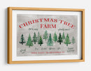 Letrero de la granja de árboles de Navidad - Rosana Laiz Blursbyai | Cuadro decorativo de Canvas Lab