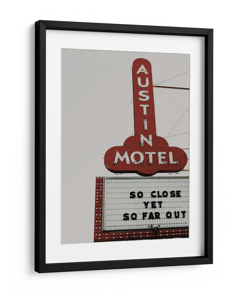 Austin Motel - Del Mundo Imagery | Cuadro decorativo de Canvas Lab