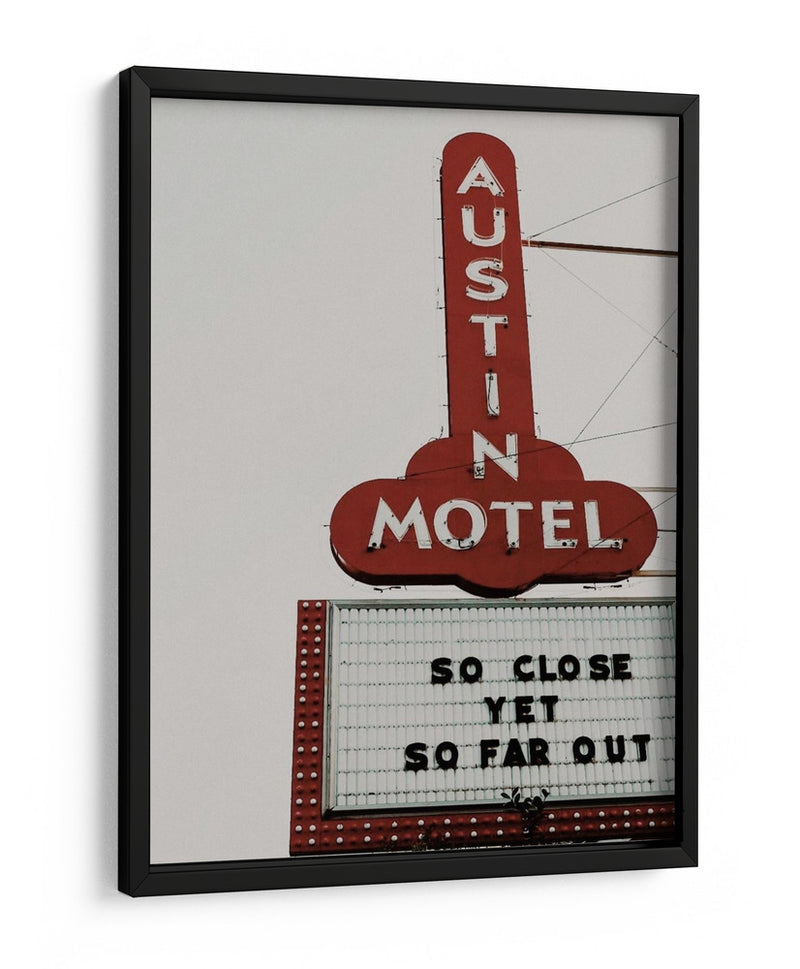 Austin Motel - Del Mundo Imagery | Cuadro decorativo de Canvas Lab
