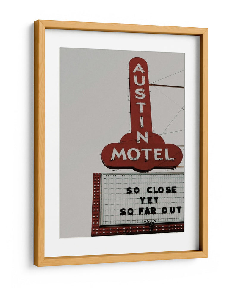 Austin Motel - Del Mundo Imagery | Cuadro decorativo de Canvas Lab