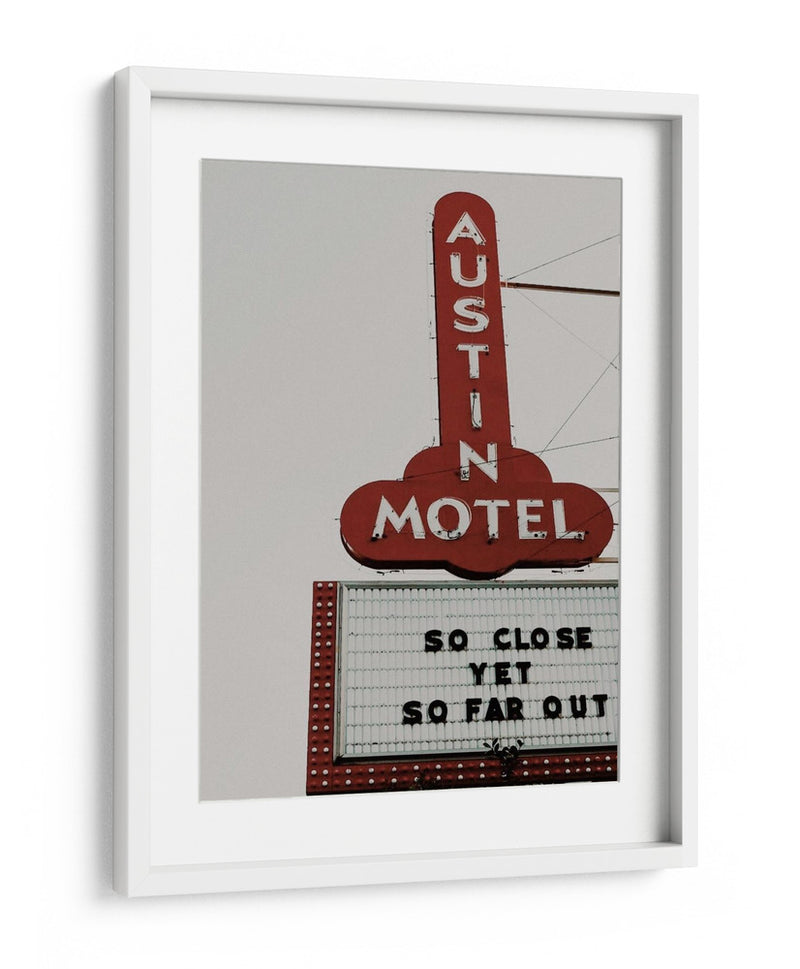 Austin Motel - Del Mundo Imagery | Cuadro decorativo de Canvas Lab