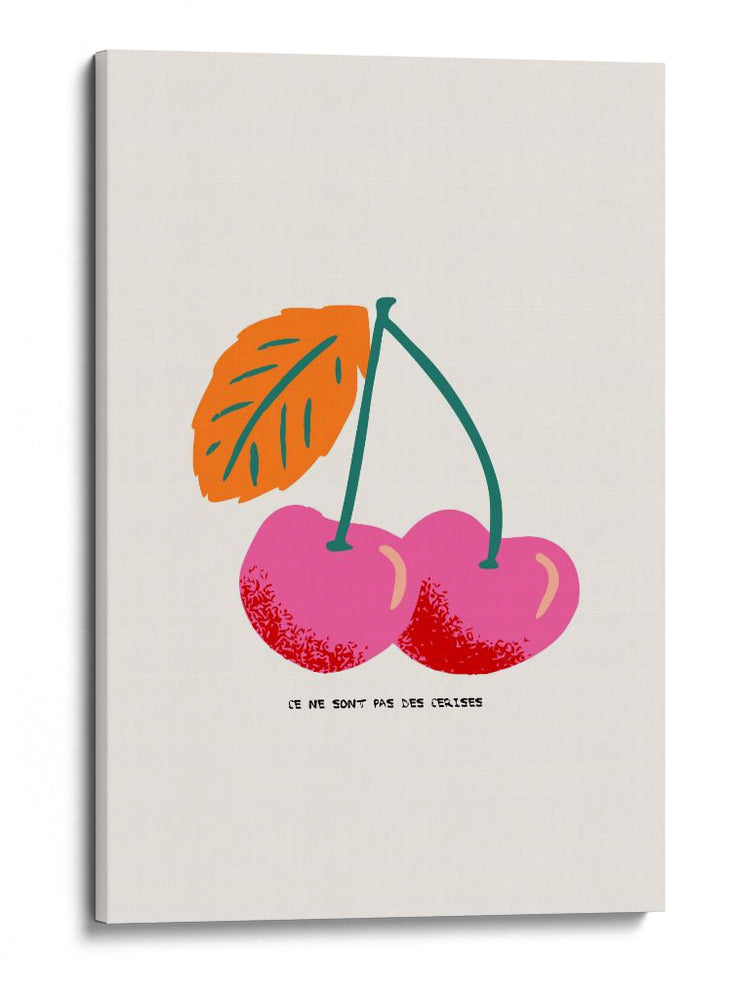 Ce ne sont pas des cerises - Annick | Cuadro decorativo de Canvas Lab