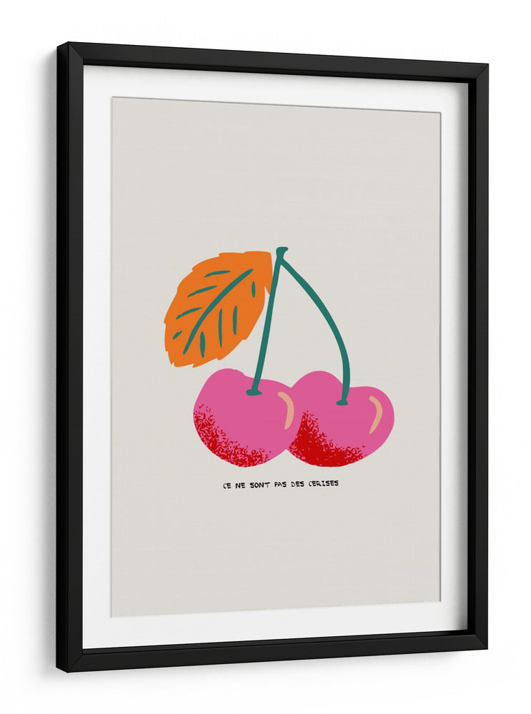 Ce ne sont pas des cerises - Annick | Cuadro decorativo de Canvas Lab