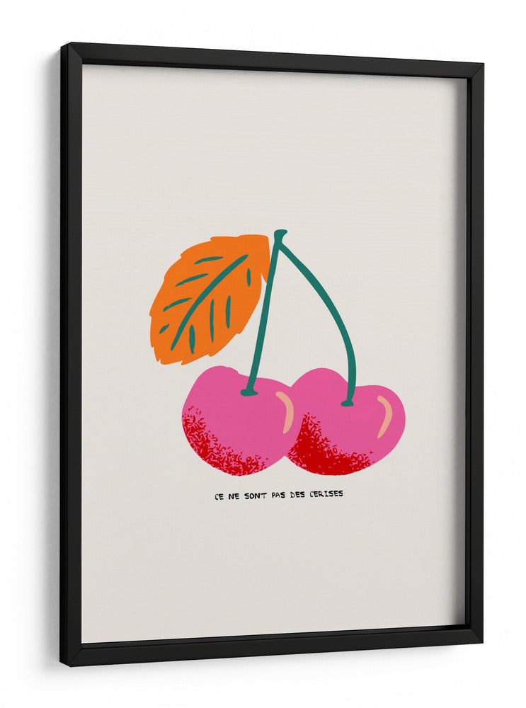 Ce ne sont pas des cerises - Annick | Cuadro decorativo de Canvas Lab