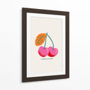Ce ne sont pas des cerises - Annick | Cuadro decorativo de Canvas Lab