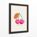 Ce ne sont pas des cerises - Annick | Cuadro decorativo de Canvas Lab