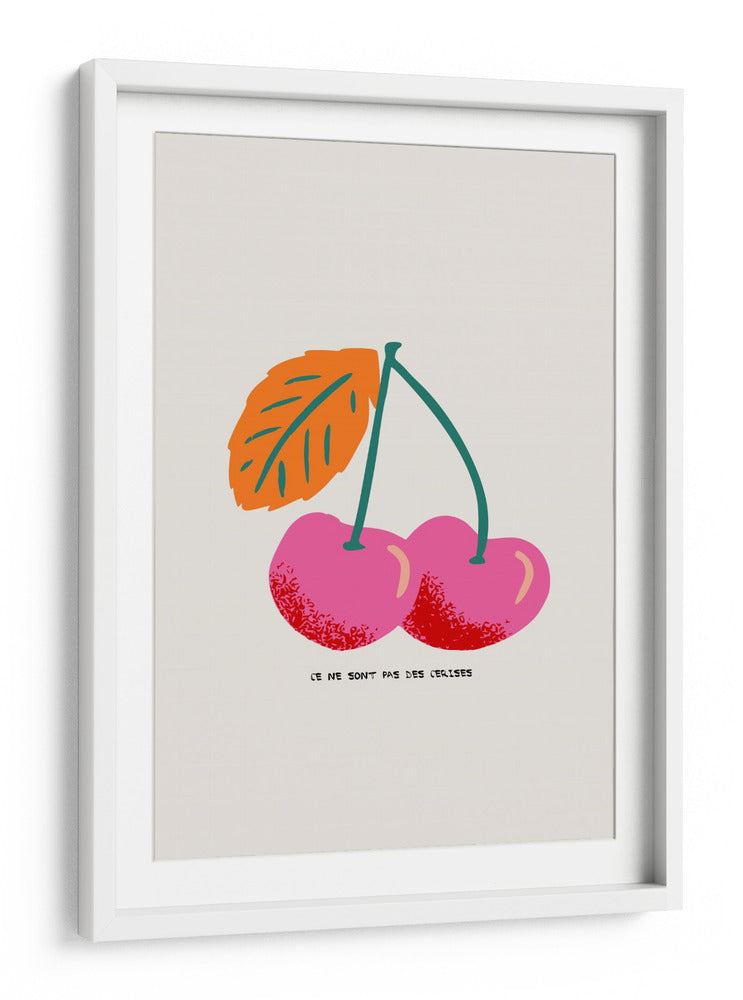 Ce ne sont pas des cerises - Annick | Cuadro decorativo de Canvas Lab