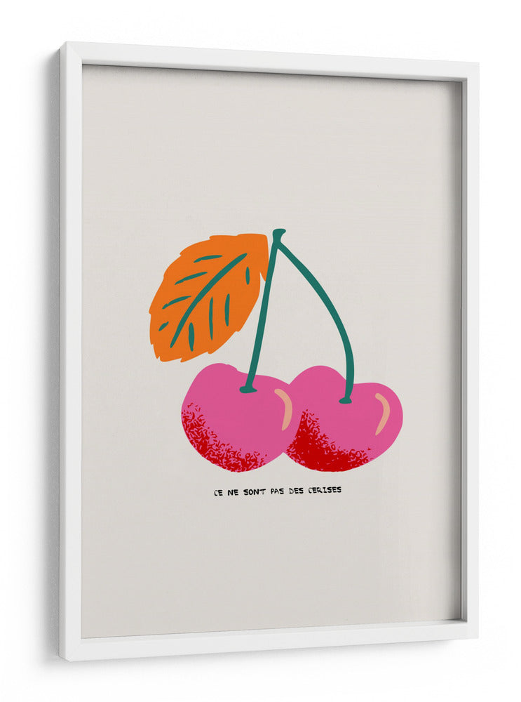 Ce ne sont pas des cerises - Annick | Cuadro decorativo de Canvas Lab