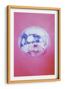 Bola de discoteca rosa - Samantha Hearn | Cuadro decorativo de Canvas Lab