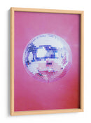 Bola de discoteca rosa - Samantha Hearn | Cuadro decorativo de Canvas Lab