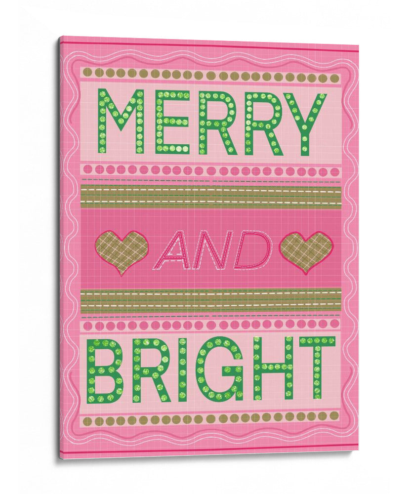 Navidad Alegre y Brillante - Aliya Putrus | Cuadro decorativo de Canvas Lab