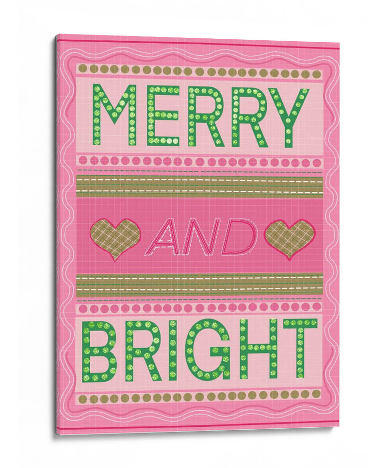 Navidad Alegre y Brillante - Aliya Putrus | Cuadro decorativo de Canvas Lab