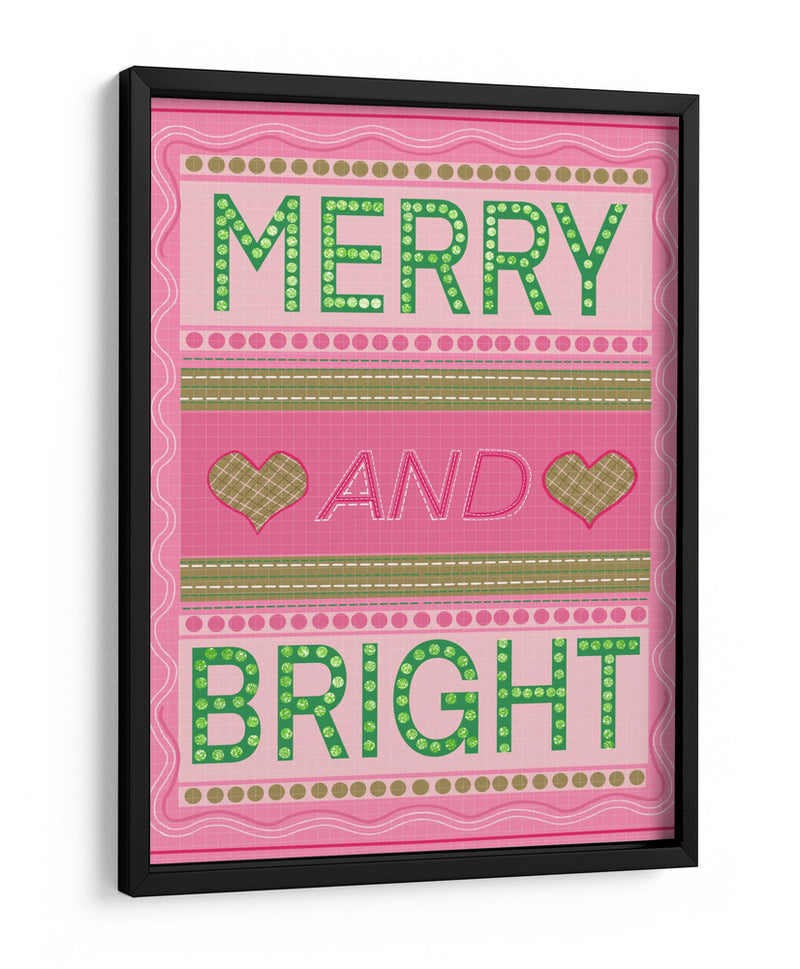 Navidad Alegre y Brillante - Aliya Putrus | Cuadro decorativo de Canvas Lab