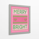Navidad Alegre y Brillante - Aliya Putrus | Cuadro decorativo de Canvas Lab