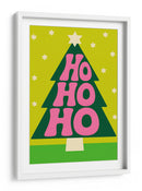 Jo Jo Jo Tipografía de Navidad - Neetesh Kumar | Cuadro decorativo de Canvas Lab
