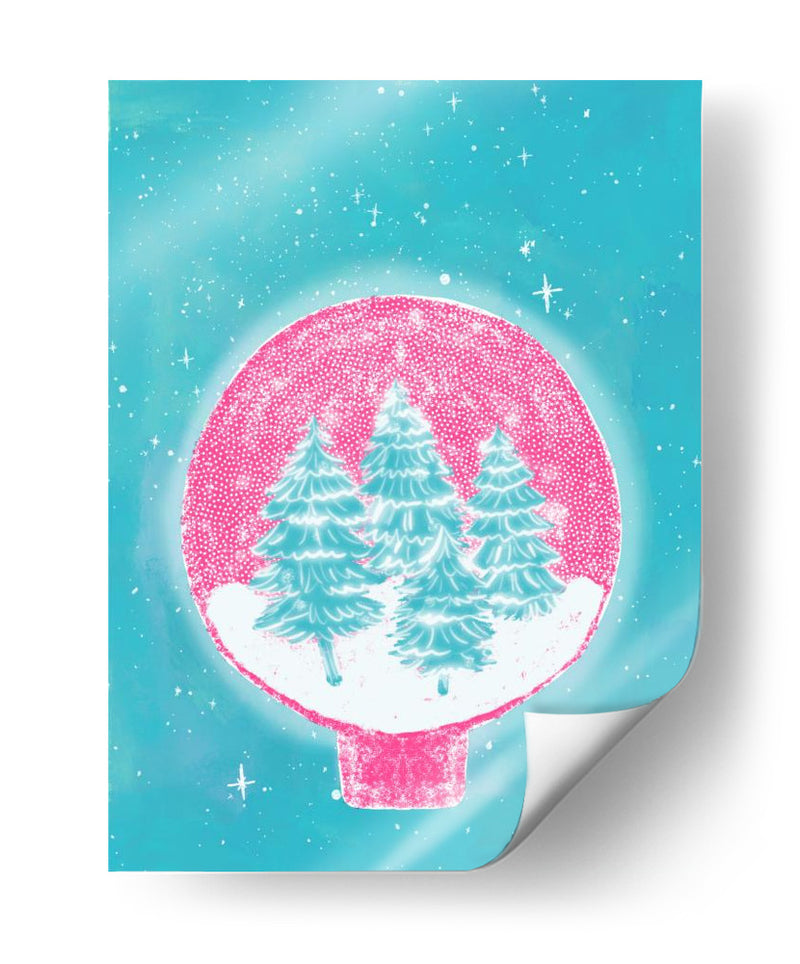 Bola de Nieve de Cristal - Aliya Putrus | Cuadro decorativo de Canvas Lab