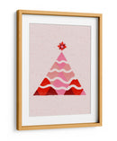 Árbol de Navidad geométrico - Art by the | Cuadro decorativo de Canvas Lab