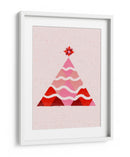 Árbol de Navidad geométrico - Art by the | Cuadro decorativo de Canvas Lab