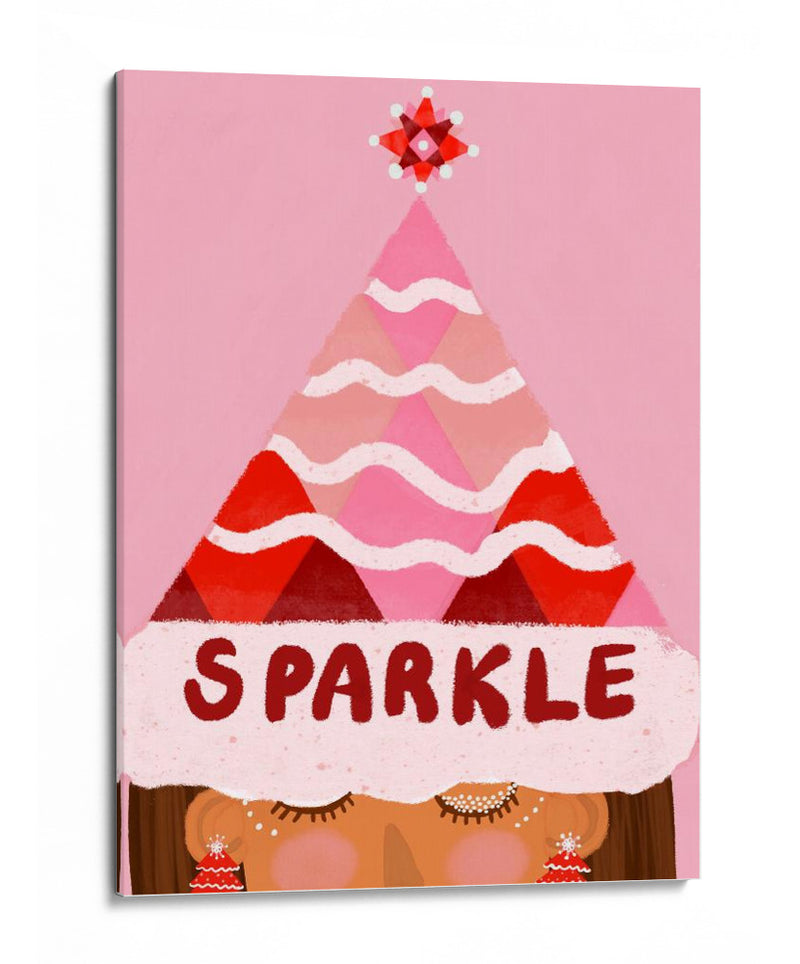 Brillo navideño - Art by the | Cuadro decorativo de Canvas Lab