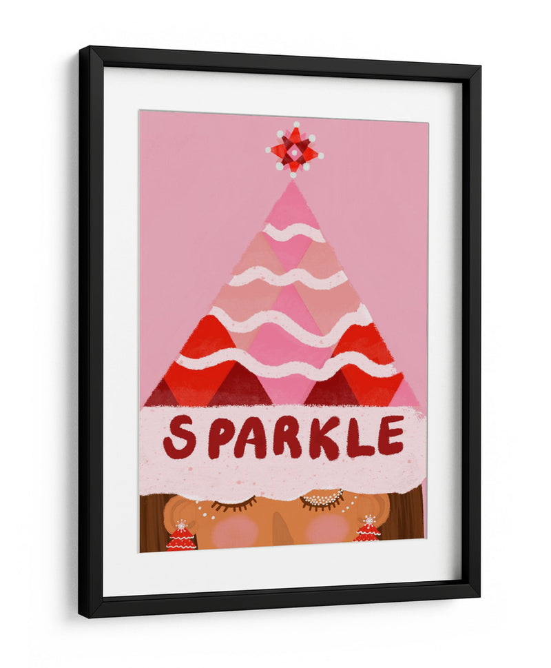 Brillo navideño - Art by the | Cuadro decorativo de Canvas Lab