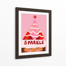 Brillo navideño - Art by the | Cuadro decorativo de Canvas Lab