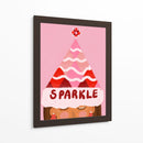 Brillo navideño - Art by the | Cuadro decorativo de Canvas Lab